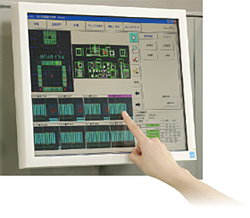 Simple operation - complete touch panel operation method