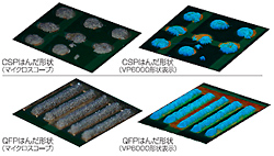 高い計測精度、繰り返し精度にて微細パッド検査に対応